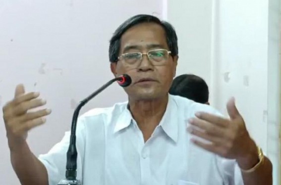 Jiten Chowdhury hits BJP, RSS over Killing of Mahatma Gandhi, banning of RSS by Vallabh Bhai Patel Jiten Chowdhury hits BJP, RSS over Killing of Mahatma Gandhi, banning of RSS by Vallabh Bhai Patel