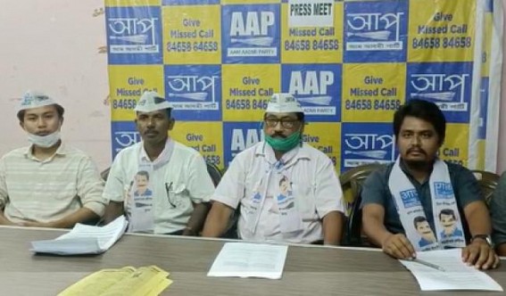Tripura upcoming Election Season : AAP announced to fight in VC Poll Tripura upcoming Election Season : AAP announced to fight in VC Poll