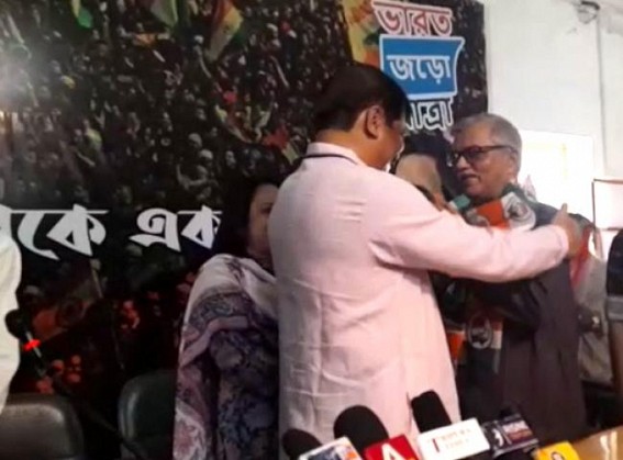 Tripura BJP spokesperson joined Congress Tripura BJP spokesperson joined Congress