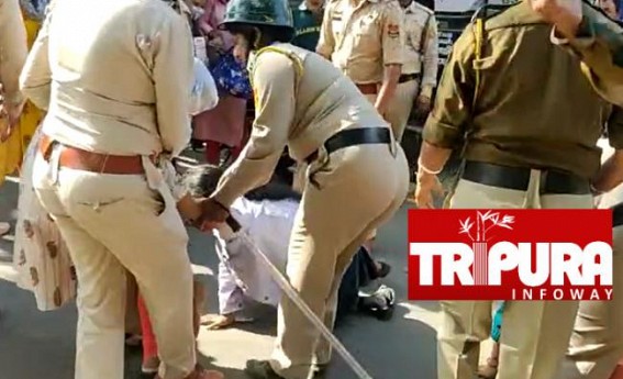 Intolerance of Ratan Lal Nath after his Lies Exposed : Teaching Job Aspirant Unemployed Youths were Arrested by Police after they gheraoed Ratan Lal Nath’s home Intolerance of Ratan Lal Nath after his Lies Exposed : Teaching Job Aspirant Unemployed Youths were Arrested by Police after they gheraoed Ratan Lal Nath’s home