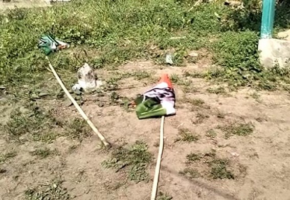 Tripura Political Violence on Rise : Congress Party Office was vandalized in Charilam: Complaint lodged against BJP Mandal President and others