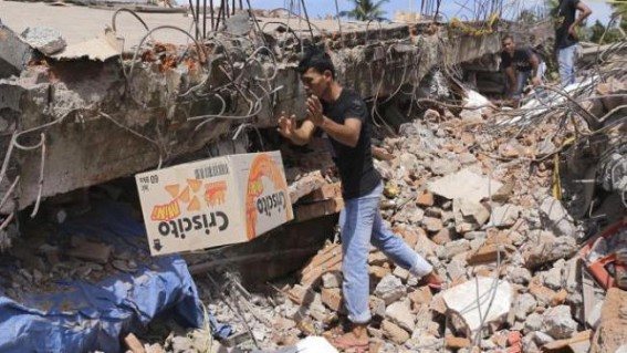 4 killed, over 20 injured as strong quake hits western Indonesia