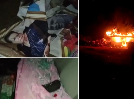 Dozens of Violence incidents were reported in Tripura after BJP’s Victory in various states Dozens of Violence incidents were reported in Tripura after BJP’s Victory in various states