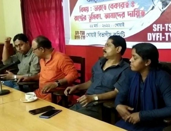 Since Independence, Unemployment Rate is Highest under the Modi era : DYFI Since Independence, Unemployment Rate is Highest under the Modi era : DYFI