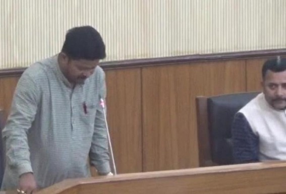 Chebri H/S School remained in Collapsed situation, MLA Pinaki Das Choudhury raised question in the Budget- Session