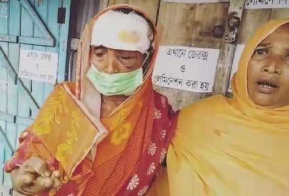 Husband and Son duo attack on a woman, incident took place in Sonamura