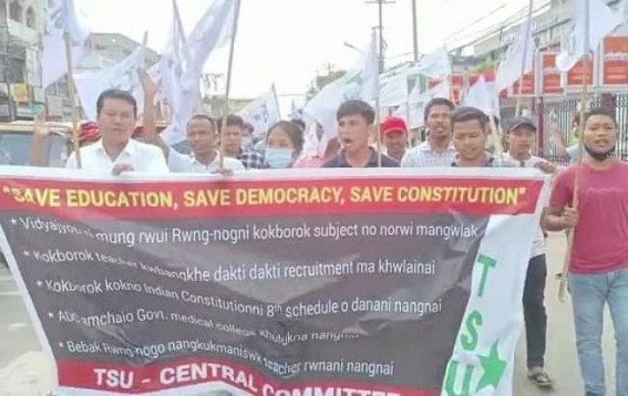 Education Dept, Minister in deep sleep : TSU Education Dept, Minister in deep sleep : TSU