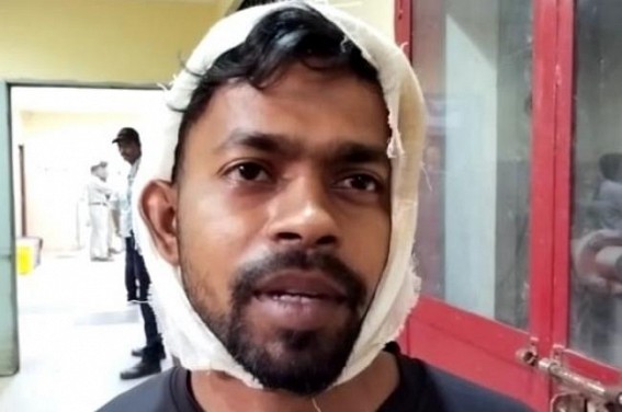 Sushashan turned into ‘Dushashon’:  CPI-M activist was brutally beat up by BJP miscreants in Khowai