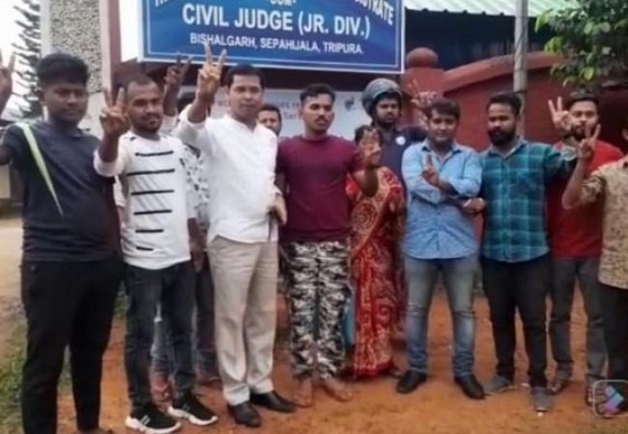 New CM Manik Saha too failed to control BJP’s ‘Hooliganism’: Flase Case was filed against a former BJP Mandal member for joining Congress