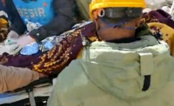 Turkey quake: NDRF rescues 6-year-old girl alive from debris Turkey quake: NDRF rescues 6-year-old girl alive from debris
