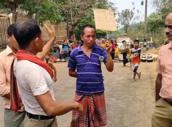 Water scarcity hits in Manirampur Ban Bihari ADC village under Hrishyamukh Block