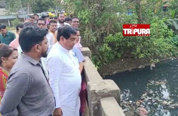 Administration Wakes Up to control Agartala Water-Logging of monsoon 