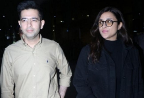 Parineeti Chopra, Raghav Chadha spotted going out for dinner date in Mumbai