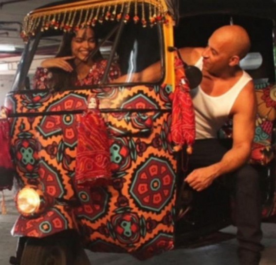 Vin Diesel posts throwback pic from India trip with him Vin Diesel posts throwback pic from India trip with him