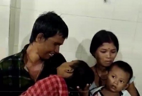 3 years old boy Died allegedly without proper treatment at Gomati District Hospital 3 years old boy Died allegedly without proper treatment at Gomati District Hospital