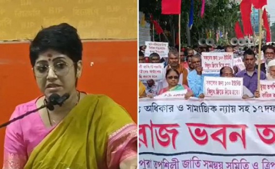 ‘Don’t Protest by Blocking Road’ : Mita Bora tells CPI-M ‘Don’t Protest by Blocking Road’ : Mita Bora tells CPI-M