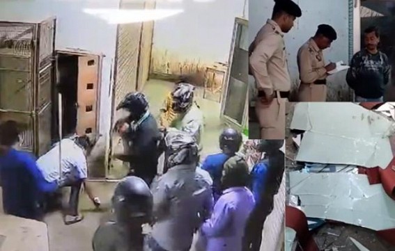 Congress worker attacked, shop was vandalized by miscreants in Agartala after 4 states' Poll results 