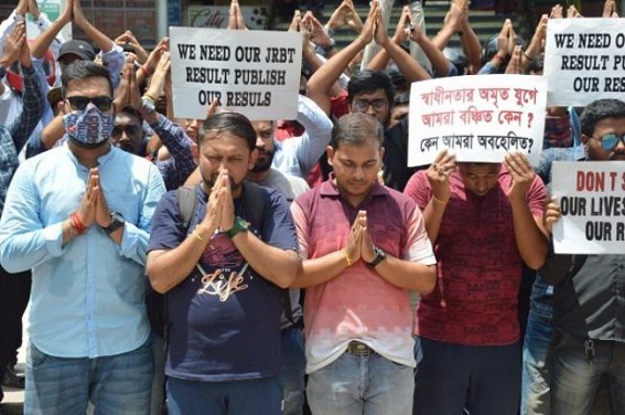 JRBT Job Aspirants Demand Immediate Result Publication : Say, ‘We Are Fully Broken Inside’