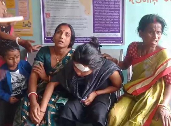 Road Accidents Continue : 5 including 2 children injured after a Truck and Car crashed on National Highway in Baramura