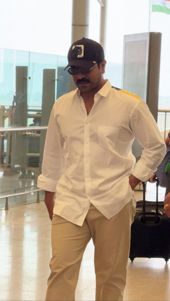 Ram Charan lands in Chennai for two-day ‘Game Changer’ shoot