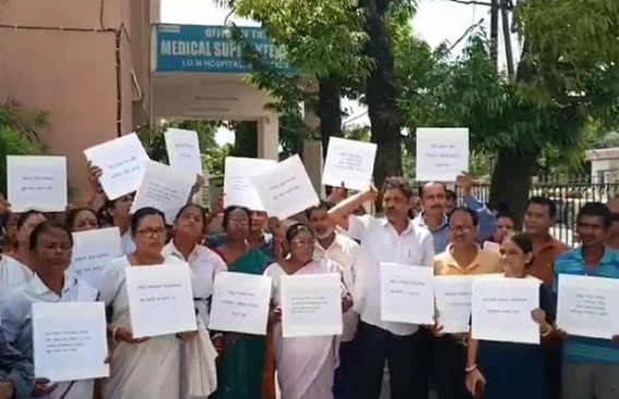 BJP Govt which promised in 2018 to ‘Regularized All Contractual Employees’, now issued fresh order stating, ‘No Policy exists to Regularize Contractual Employees’ : Protest Erupted by Politically victimized Employees BJP Govt which promised in 2018 to ‘Regularized All Contractual Employees’, now issued fresh order stating, ‘No Policy exists to Regularize Contractual Employees’ : Protest Erupted by Politically victimized Employees