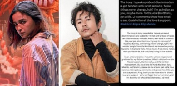 Alia Bhatt's fans send hate messages to Bijou Thaangjam Alia Bhatt's fans send hate messages to Bijou Thaangjam