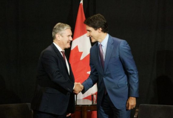 Backing Trudeau's unsubstantiated attacks, UK asks India to cooperate with Canada's legal process