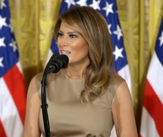 Melania expresses optimism about US' future after husband Donald Trump's win