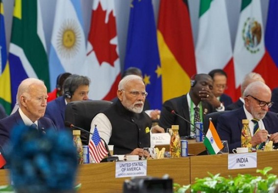 Prime Minister addresses G 20 session on Social Inclusion and the Fight Against Hunger and Poverty
