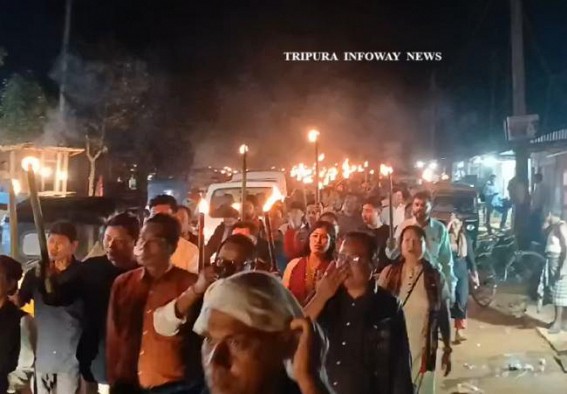 BJP’s ally Tipra Motha troubling the alliance ‘again’ : Protest launched against Pushbanta Palace development