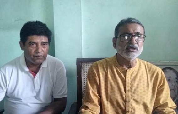 Congress State President visited Belonia ; held meeting with party members