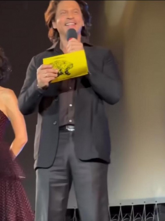 SRK delivers speech at Locarno Film Fest: ‘Art is the act of affirming life’ SRK delivers speech at Locarno Film Fest: ‘Art is the act of affirming life’