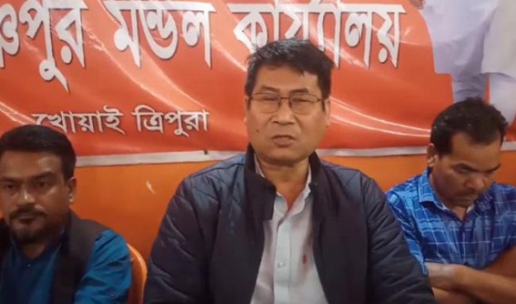 ‘Blood Sucker CPI-M………. can’t Tolerate state’s Growth’ : Bikash Debbarma
