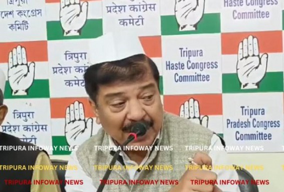 Adani Issue : Tripura Congress to march towards Raj Bhawan on Dec 18