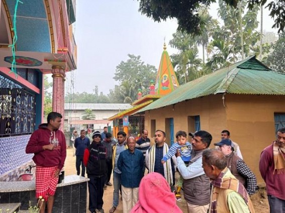 Left-front MLAs met Bamutia locals, discussed their issues