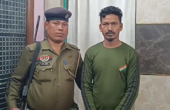 Bangladeshi citizen arrested by Jirania Police