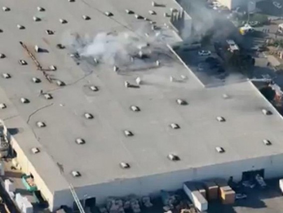 Small plane crashes into California building, claims two lives
