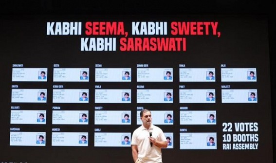 Rahul Gandhi Exposes 2.5 Million Suspicious Voters in Haryana: Allegations of Vote Theft and BJP Collusion Rock Indian Elections