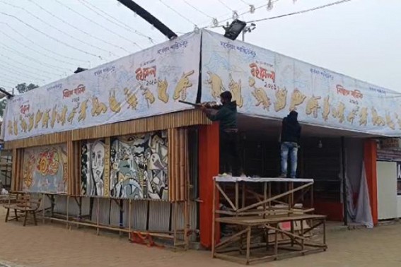 Book Fair from January 2nd : Preparations on Peak