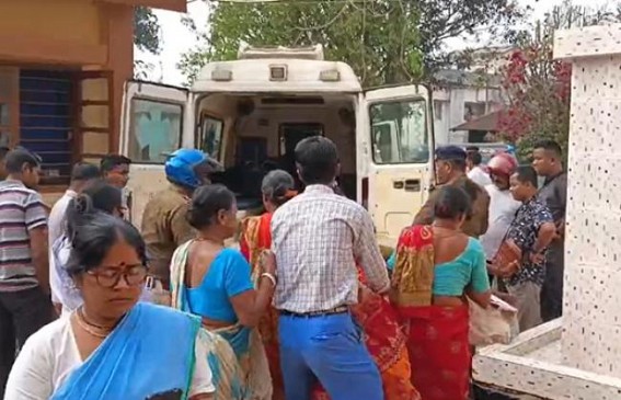 62-year-old woman left critical after a Scooty hit her in Bishramganj 62-year-old woman left critical after a Scooty hit her in Bishramganj