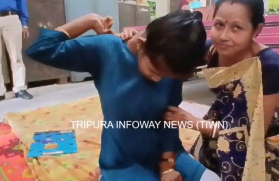 No special school for her, but Ananya Made it ! Physically challenged girl wrote her first Board Exam in Tripura