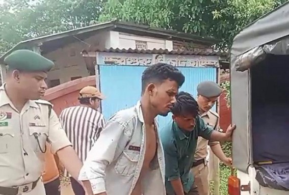 Two Thieves Caught Stealing Rods from School in Bishalgarh