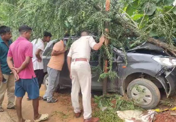 Four Seriously Injured in Car Accident