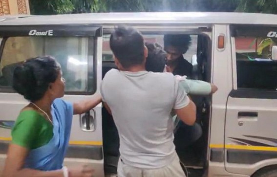 Bike Accident Near Kamalasagar: One Seriously Injured