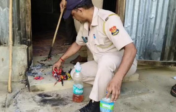 Tension Sparked over Tipra Motha Party Office Burning Incident in Takarjala