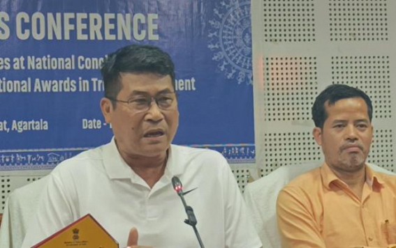 Won’t Allow ‘Shanta Tripura’ to becoming ‘Ashanta’ : Minister Bikash Debbarma slammed Manik Saha’s Critics 