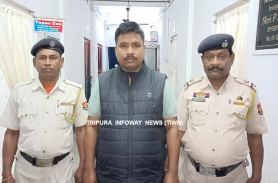 Man arrested by Agartala GRP Police in connection to Border Human Trafficking