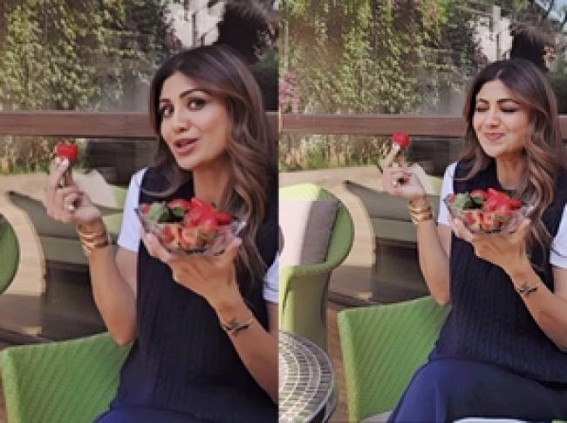 Shilpa Shetty channels her inner foodie in her latest post Shilpa Shetty channels her inner foodie in her latest post