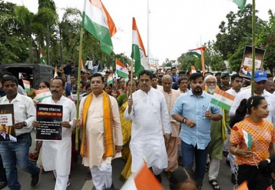 Operation SINDOOR : BJP organized thanking rally dedicating to Prime Minister Modi and Indian Armed Forces