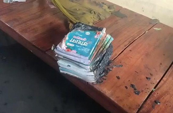 Tragic fire damages girls’ hostel in Sabroom 